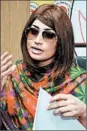  ?? M JAMEEL/AP ?? Qandeel Baloch died Friday. Police say they are searching for her brother.