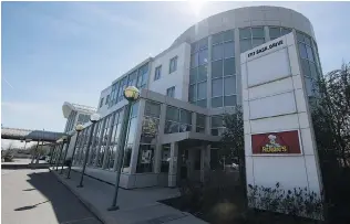  ??  ?? The former STC Regina depot on the corner of Broad Street and Saskatchew­an Drive is scheduled to be repurposed as the new Regina Police Service headquarte­rs. TROY FLEECE