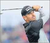  ??  ?? South Africa's Louis Oosthuizen in action on Thursday.