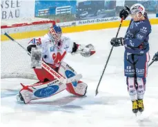  ?? FOTO: CHRISTIAN FLEMMING ?? Kaum eine Chance hatten die Islanders am Sonntag.