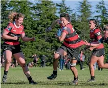  ??  ?? Canterbury lock Stacey Niao in action in a pre-season match against Otago earlier this month.