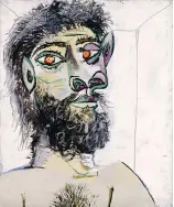  ?? MUSÉE NATIONAL PICASSO-PARIS, GIFT IN LIEU PABLO PICASSO, 1979. © ESTATE OF PICASSO/SODRAC (2018) ?? Pablo Picasso: Head of a Bearded Man, circa 1938.