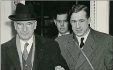  ??  ?? scandal: Éamonn de Valera Jr with his father. The gynaecolog­ist forged paperwork as part of his efforts to arrange illegal adoptions here
