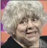  ??  ?? MIRIAM MARGOLYES: