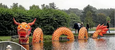  ??  ?? For the first time, people will be able to view the South Island Lantern Festival from the Avon River.