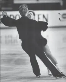 ?? JEFF GOODE TORONTO STAR FILE PHOTO ?? It was a performanc­e that still defies proper descriptio­n: Jane Torvill and Christophe­r Dean’s gold-medal skate in Sarajevo in 1984.