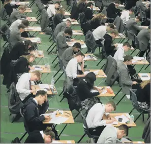  ?? PICTURE: GARETH FULLER/ PA ?? ISSUES: Exam boards are looking at grading for next year’s GCSE and A- levels.