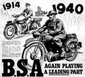  ??  ?? Where the frame came from: BSA built a staggering number of WD M20 machines for the military