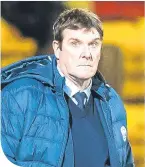  ??  ?? Saints boss Tommy Wright