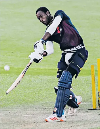  ??  ?? On the move? Jofra Archer is a possible option to split the left-handed combinatio­n of Eoin Morgan and Ben Stokes