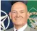  ??  ?? Lt Gen Olivier Rittimann, who heads a Covid-19 task force, defended Nato’s response to the crisis