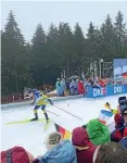  ?? THOMAS SPANIER ?? Die Gäste der Biathlon-WM waren von Oberhof, von Thüringen als Gastgeber, angetan.