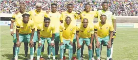  ??  ?? The Warriors beat Congo 2-0 at a packed National Sports Stadium on February 24