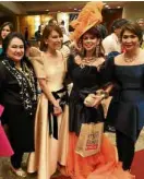  ??  ?? Las Piñas Mayor Imelda Aguilar, Dr. Aivee Teo, Sea Princess and Mons Romulo