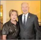  ?? ?? First lady Susan and Gov. Asa Hutchinson