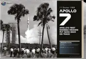  ??  ?? The full story behind every Apollo mission, including many rare and revealing photograph­s. Every mission is unique and extraordin­ary.