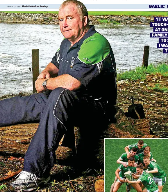  ??  ?? TREATY TRIUMPH: Richie Bennis (main) was delighted to see the gap to All-Ireland glory bridged by Limerick in 2018 (right)