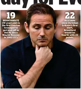  ?? REUTERS ?? Merseyside blues: Lampard after a miserable 90 minutes