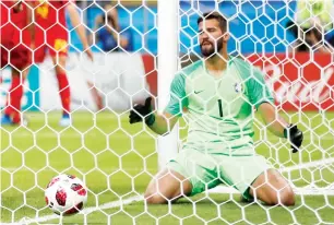  ?? AP file ?? Alisson, a world-record signing for Liverpool. —