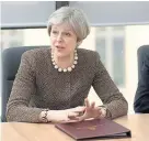  ??  ?? > Prime Minister Theresa May chaired the Cobra meeting last night