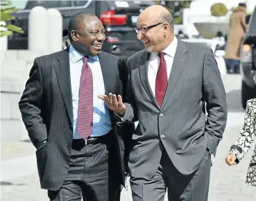  ?? Picture: Trevor Samson ?? The election of President Cyril Ramaphosa re-energised the National Developmen­t Plan.