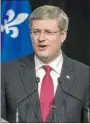  ?? ROGERIO BARBOSA AFP/GETTY IMAGES ?? Prime Minister Stephen Harper’s reform bill is stalled on the legislativ­e agenda.