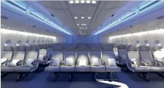  ??  ?? a popular feature of the airbus a380 aircraft is its customisat­ions in the business and first class decks.
