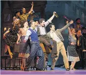  ??  ?? They got rhythm: the carousing cast of An American in Paris