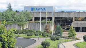  ??  ?? Pitheavlis at Perth is a major operationa­l base for insurer Aviva.