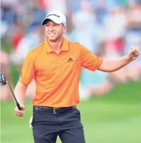  ?? CHRISTOPHE­R HANEWINCKE­L/USA TODAY SPORTS ?? Daniel Berger has two PGA Tour wins, both coming in the FedEx St. Jude Classic. He won in 2016, above, and last year.