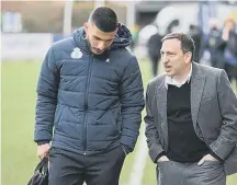  ?? ?? New signing Deniz Undav with Tony Bloom