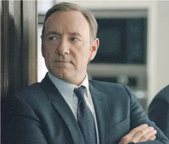  ?? NETFLIX ?? The Netflix series House of Cards will end without disgraced star Kevin Spacey.