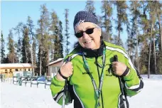  ??  ?? Coach Sally Venne believes the community could produce elite skiers.