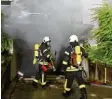 ??  ?? Noch ist unklar, warum ein Pkw in einer Tiefgarage in Flammen aufging.
