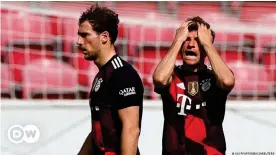  ??  ?? Bayern Munich did not win the title this weekend, after losing to Mainz