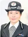  ??  ?? Assistant Chief Constable Jenny Sims