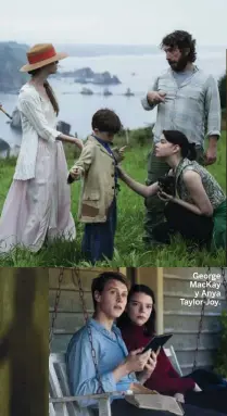  ??  ?? George MacKay y Anya Taylor-Joy.