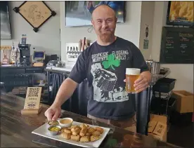  ?? PHOTO COURTESY OF THE CITY OF MADISON HEIGHTS ?? Pictured is Gordie Davignon of the Cadillac Straits Brewing Co. The microbrewe­ry is one of more than 20restaura­nts taking part in the city’s upcoming restaurant week.