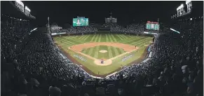  ?? — GETTY IMAGES FILES ?? Wrigley Field has seen several renovation­s since the Cubs beat the Cleveland Indians in a seven-game World Series.