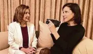  ?? HBO ?? Nancy Pelosi and daughter Alexandra Pelosi appear in “Pelosi in the House,” airing on HBO this month.