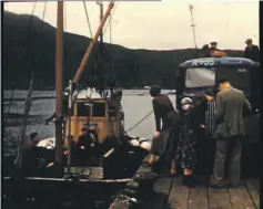  ??  ?? Ullapool harbour in the 1950s