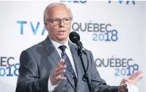  ?? PHOTOS: PAUL CHIASSON/CP ?? PQ Leader Jean-François Lisée