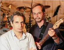  ?? Associated Press file photo ?? Steely Dan —Donald Fagen, left, and Walter Becker, seen in 1993 — are among the musicians chosen for the Songwriter­s Hall of Fame.