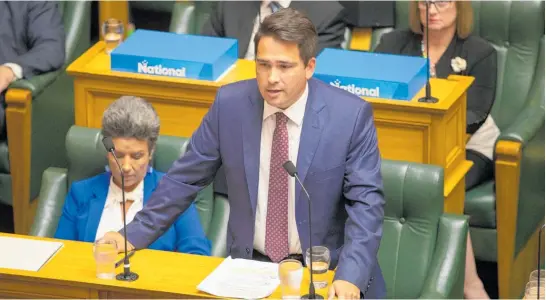  ??  ?? Some of Simon Bridges’ colleagues are showing signs of restlessne­ss, writes Claire Trevett.