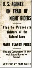  ?? (Arkansas Democrat-Gazette) ?? Headlines from the Oct. 13, 1920, Arkansas Gazette.