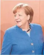  ?? EFE ?? Angela Merkel