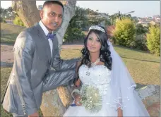  ?? PICTURE: SAVY STUDIO ?? Keshni and Joash Govender were married at Tarsus Church in Chatsworth.