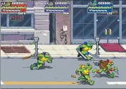  ?? THE MERCURY NEWS / COURTESY TRIBUTE GAMES ?? The visuals of Dotemu's upcoming ‘Teenage Mutant Ninja Turtles: Shredder’s Revenge’ riff off the cartoons that ran from 1987 to 1996.