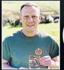  ??  ?? TRIBUTE Antony Cotton believes his family’s ‘Unknown Soldier’ should be remembered