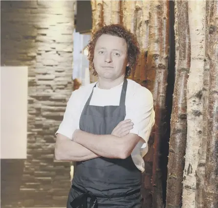  ??  ?? 0 Tom Kitchin and his team were singled out for praise in our Best Dining Experience category